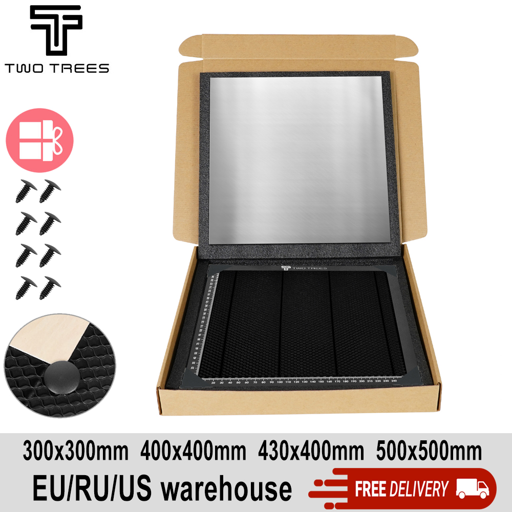 TwoTrees Laser Equipment Honey - огляд і ціна Honeycomb Laser Bed