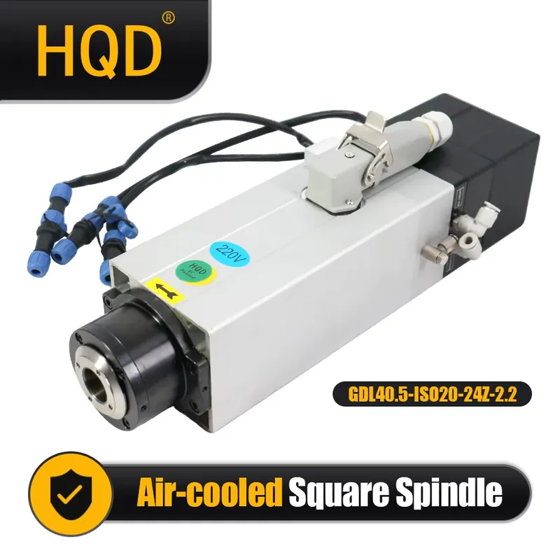 Poland Shipped HQD GDL40.5-ISO - огляд і ціна Cnc Spindle Motor