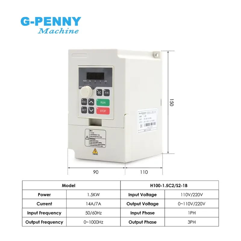 Customization G-PENNY 110v/220 - огляд і ціна Cnc Spindle Motor