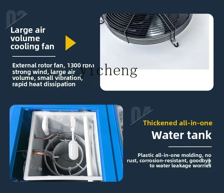 TQH Industrial Chiller Air Coo - огляд і ціна Laser Industrial Chiller