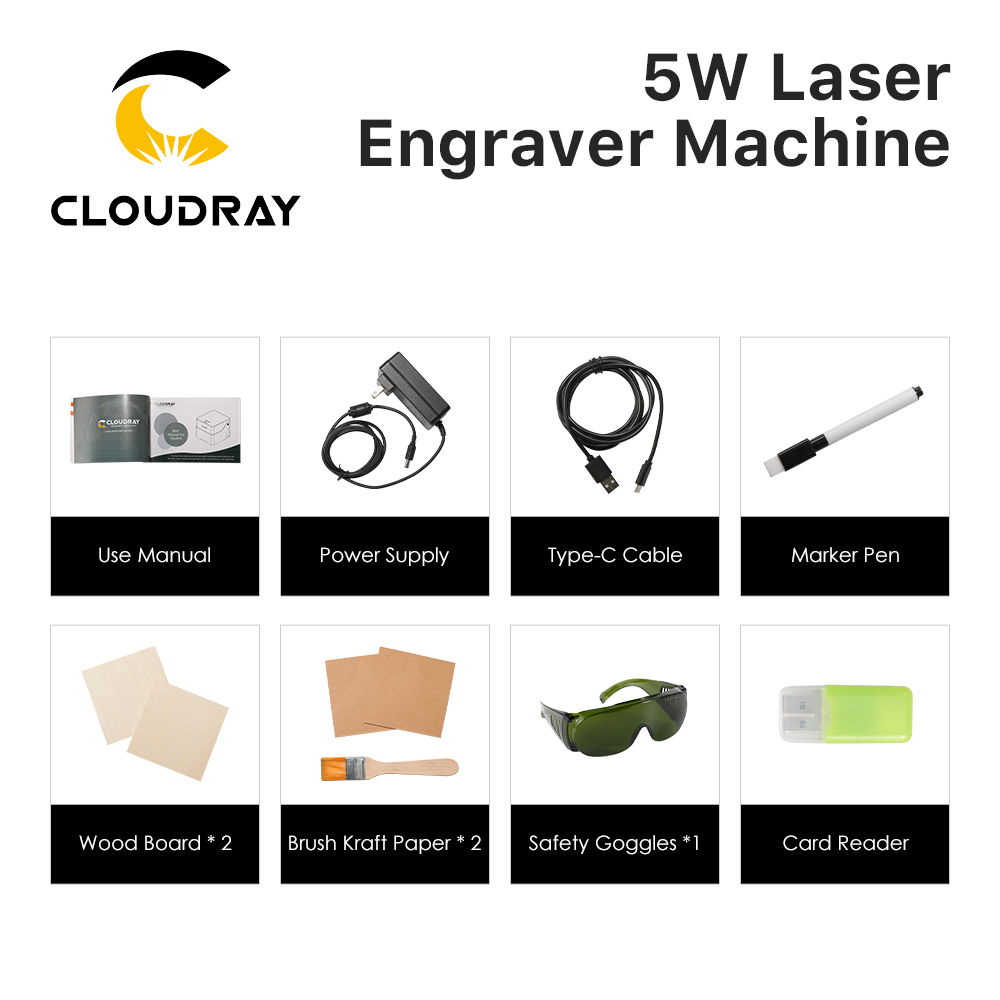 Cloudray Laser Engraver BM1 Ma - огляд і ціна Laser Marking Machine